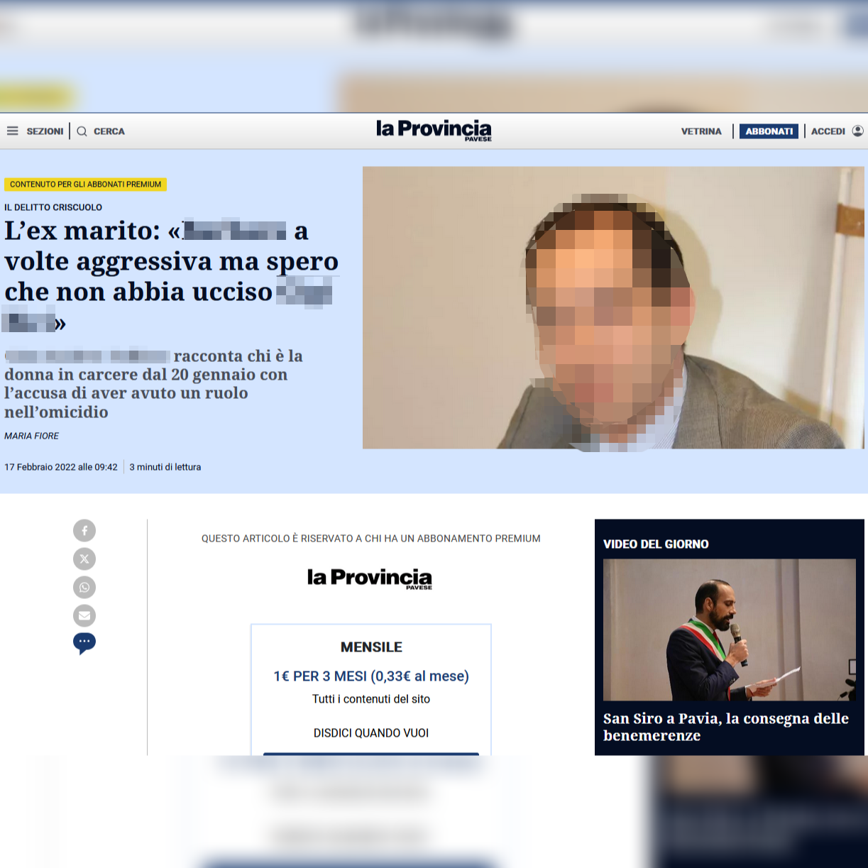 Nekdanji mož: 'B. je bila včasih agresivna, a upam, da ni ubila Gigija Bicija'